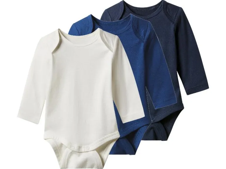 Set van 3 baby rompers<lupilu® Clearance