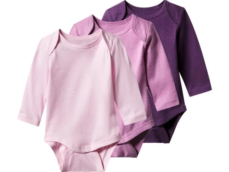 Set van 3 baby rompers<lupilu® Clearance