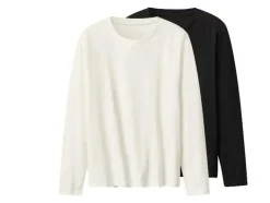 Set van 2 dames shirts met lange mouwen<esmara® Outlet
