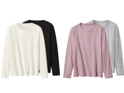 Set van 2 dames shirts met lange mouwen<esmara® Outlet