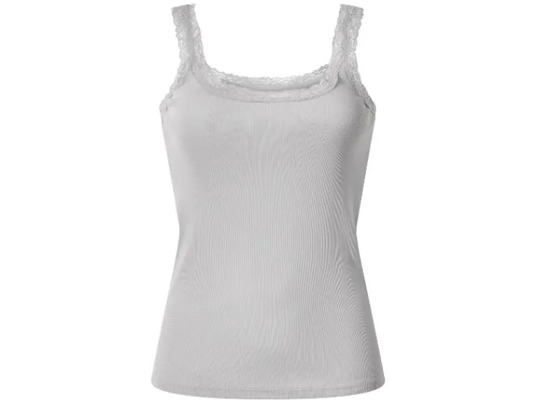 Set van 3 geribde dames tops<esmara® Hot