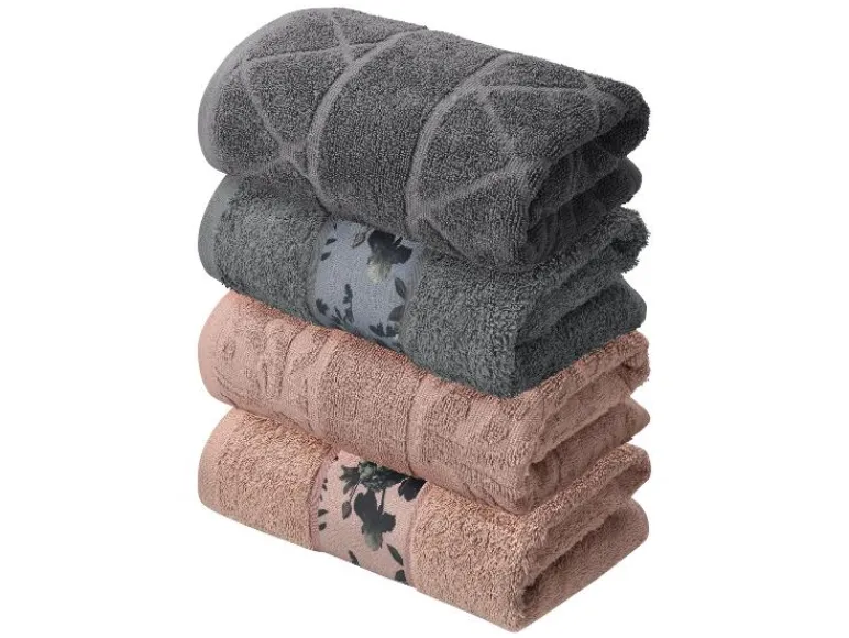 Set van 2 handdoeken 50 x 100 cm<LIVARNO® Sale