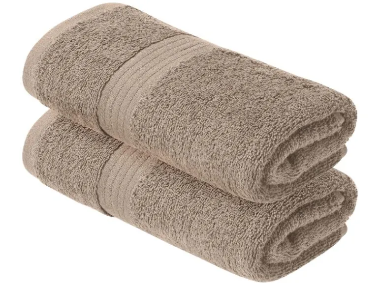 Set van 2 handdoeken 100 x 50 cm<LIVARNO® Discount