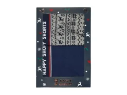 Set van 2 heren kerstboxers<Happy Shorts Sale