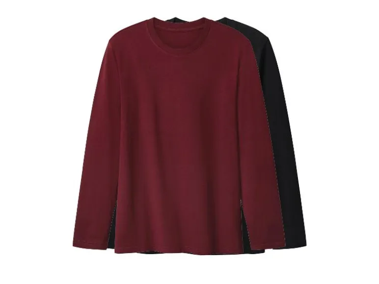 Set van 2 heren shirts met lange mouwen<esmara Men Sale