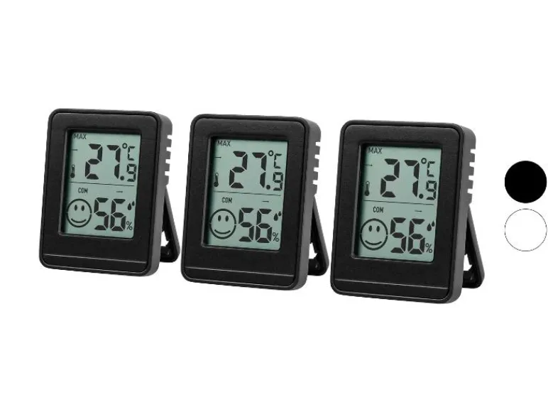 Set van 3 hygro- en thermometers<LIVARNO® Online