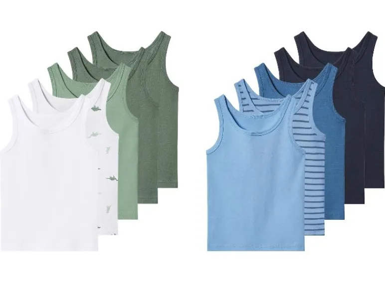 Set van 5 kinder hemden<lupilu® Discount