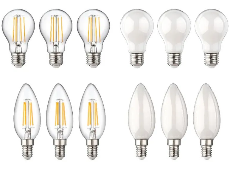 Set van 3 LED-filamentlampen<LIVARNO® Hot