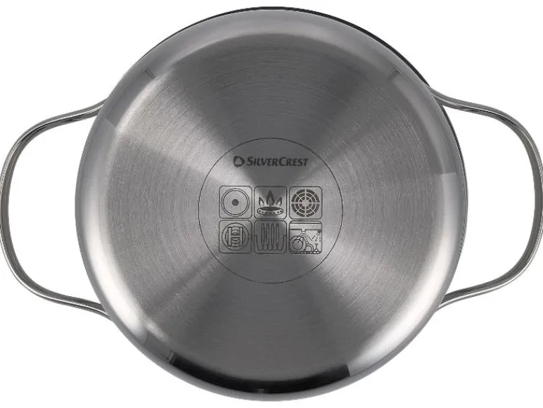 Set van 3 RVS kookpannen<SILVERCREST® Online