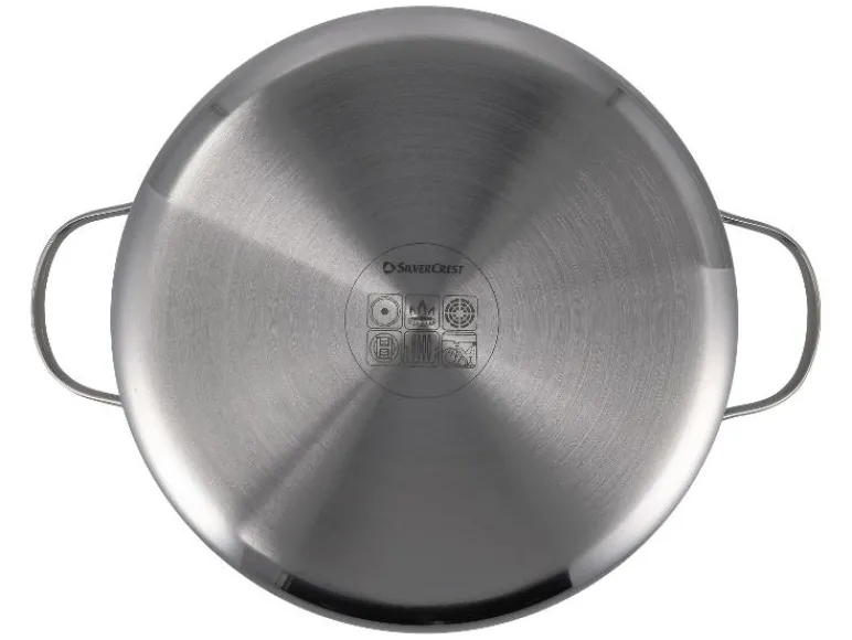 Set van 3 RVS kookpannen<SILVERCREST® Online