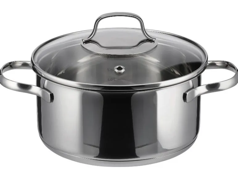 Set van 3 RVS kookpannen<SILVERCREST® Online