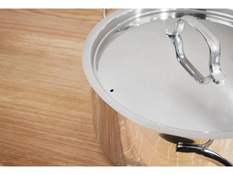 Set van 5 RVS pannen<SILVERCREST® Outlet