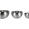 Set van 3 RVS schalen<SILVERCREST® Outlet