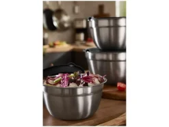 Set van 3 RVS schalen<SILVERCREST® Sale