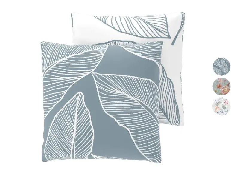 Set van 2 satijnen kussenslopen 50 x 60 cm<LIVARNO®