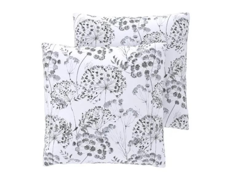 Set van 2 satijnen kussenslopen 50 x 60 cm<LIVARNO® Hot