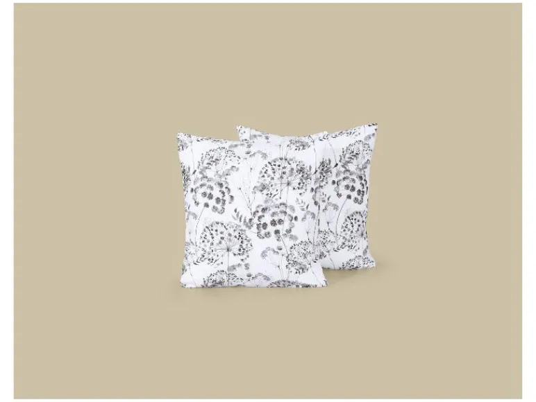 Set van 2 satijnen kussenslopen 50 x 60 cm<LIVARNO® Hot