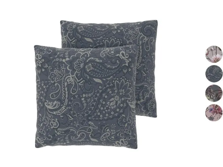 Set van 2 satijnen kussenslopen 60 x 50 cm<LIVARNO® Sale