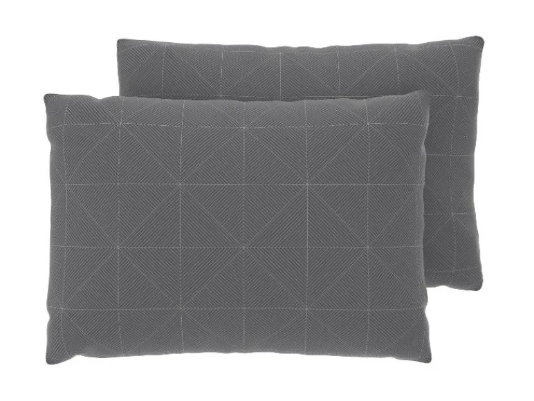 Set van 2 satijnen kussenslopen 60 x 50 cm<LIVARNO® Clearance