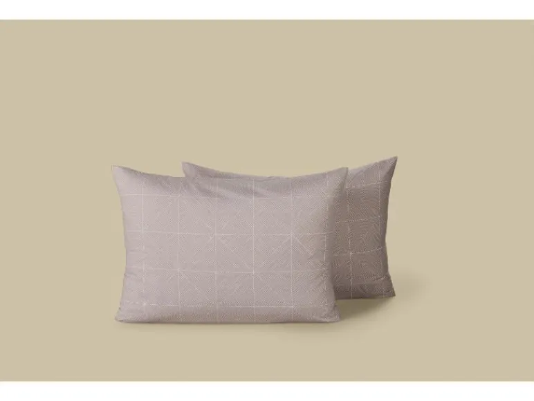 Set van 2 satijnen kussenslopen 60 x 50 cm<LIVARNO® Clearance