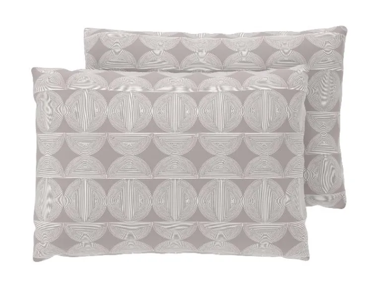 Set van 2 satijnen kussenslopen 60 x 50 cm<LIVARNO® Clearance
