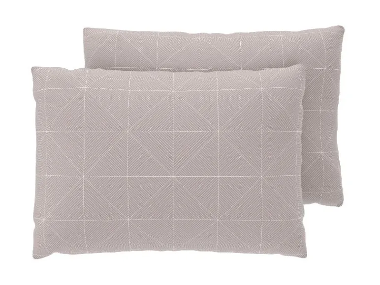 Set van 2 satijnen kussenslopen 60 x 50 cm<LIVARNO® Clearance
