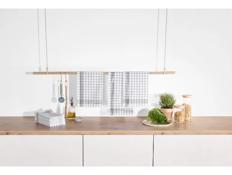 Set van 10 theedoeken 50 x 70 cm<W5 Outlet