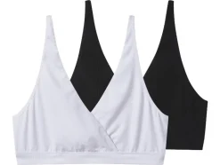 Set van 2 voedingsbeha's zonder beugel<esmara® Best