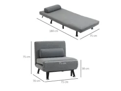 Slaapstoel<HOMCOM Clearance
