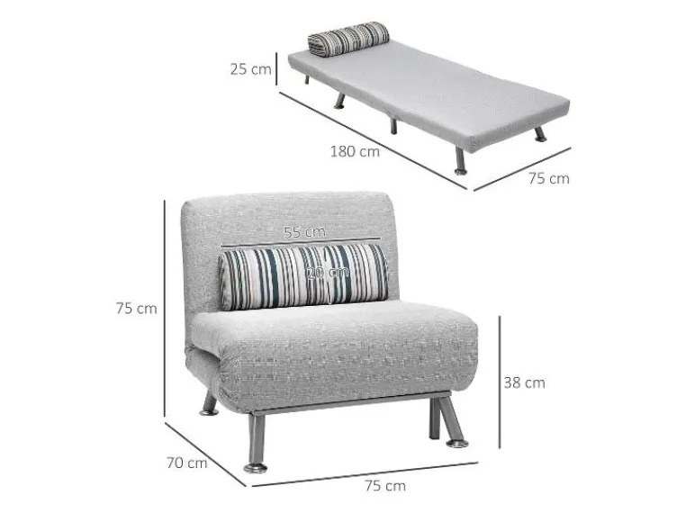 Slaapstoel<HOMCOM Clearance