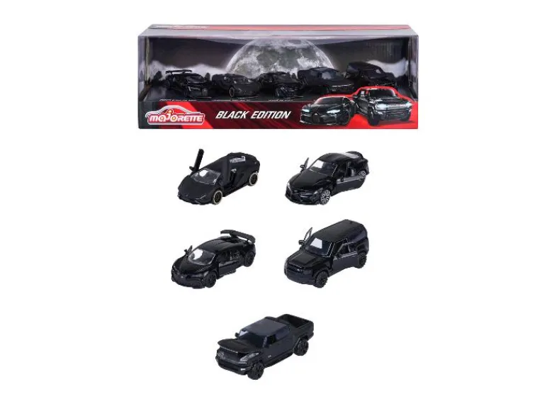 Speelgoedauto 5-delige geschenkset Speelauto 5-delige cadeauset<Majorette Discount
