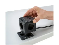 Stekkerdoos kubus met USB-aansluitingen<TRONIC® Hot