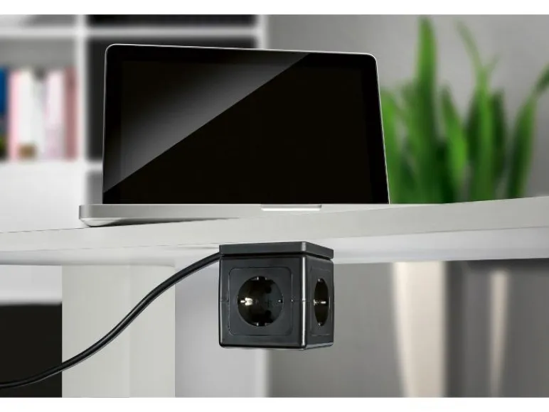 Stekkerdoos kubus met USB-aansluitingen<TRONIC® Hot