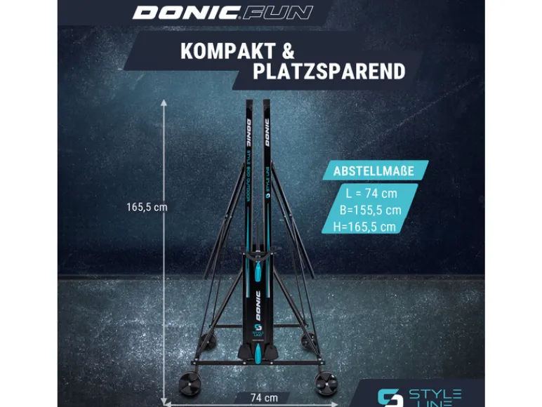 Tafeltennistafel STYLE 600 Outdoor<DONIC New