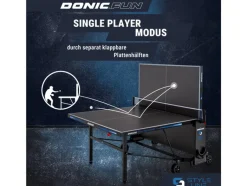 Tafeltennistafel STYLE 1000 Outdoor<DONIC Hot