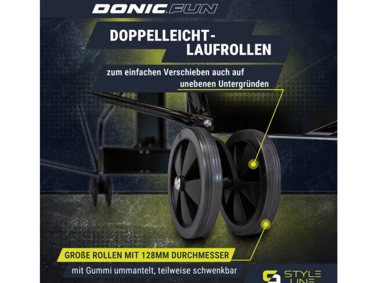 Tafeltennistafel STYLE 800 Outdoor<DONIC Hot
