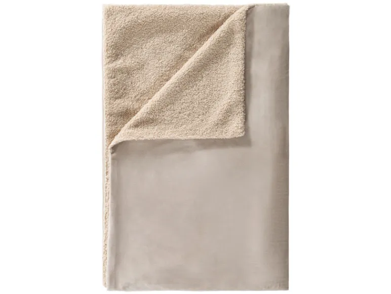 Teddy fleecedeken 150 x 200 cm<LIVARNO home Hot