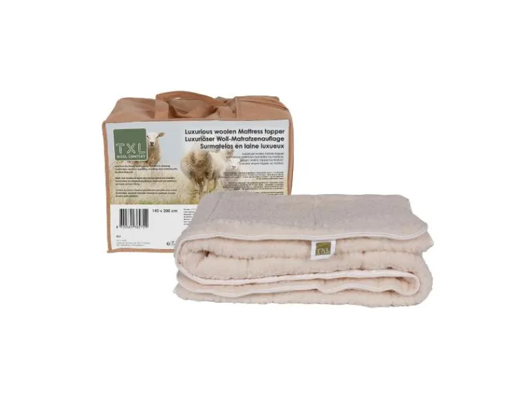Texels Wol matras topper 160 x 200 cm<TXL Comfort New