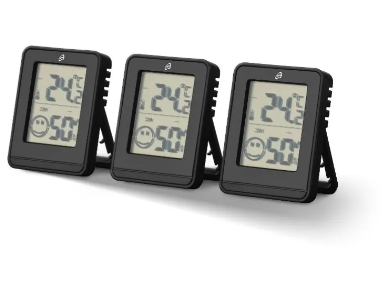 Thermo-hygrometer 3-delig<AURIOL® New