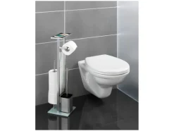 Toiletrolhouder met toiletborstel Debar<Wenko