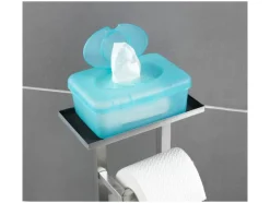 Toiletrolhouder met toiletborstel Debar<Wenko