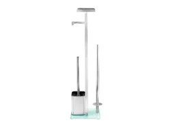 Toiletrolhouder met toiletborstel Debar<Wenko