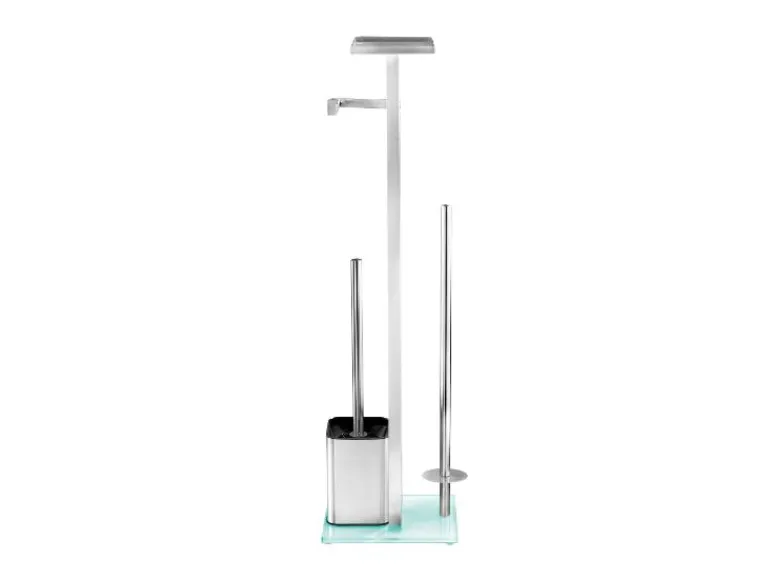 Toiletrolhouder met toiletborstel Debar<Wenko