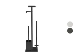Toiletrolhouder met toiletborstel Debar<Wenko