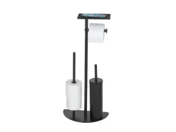 Toiletrolhouder met toiletborstel Cosenza<Wenko Discount