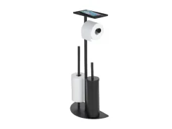Toiletrolhouder met toiletborstel Cosenza<Wenko Discount