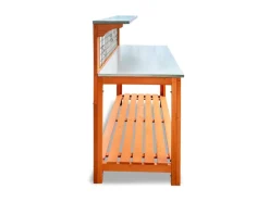 Tuintafel met verzinkte werktafel<HABAU New