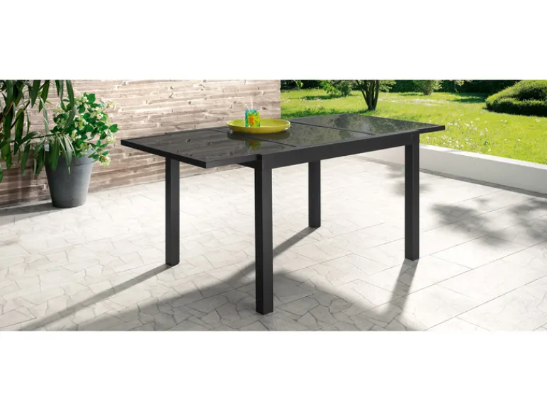 Uitschuifbare aluminium tuintafel Houston<LIVARNO home
