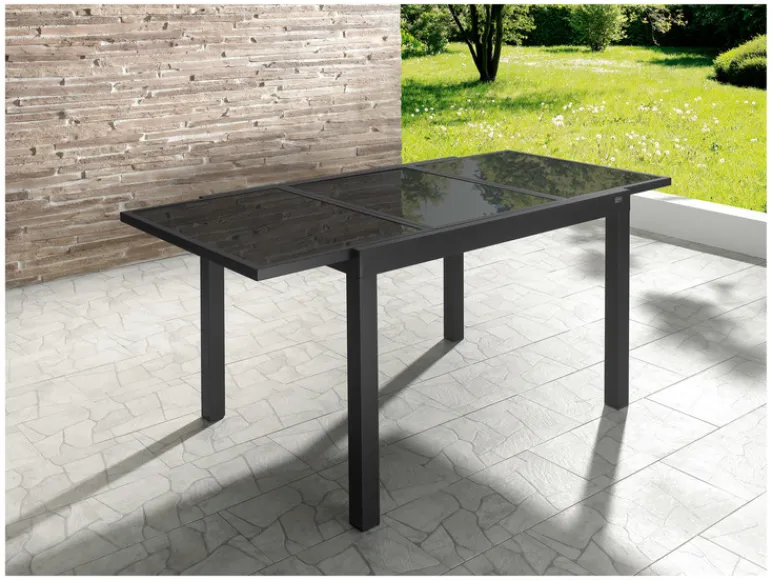 Uitschuifbare aluminium tuintafel Houston<LIVARNO home