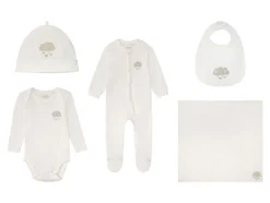 Unisex babyset, 5-delig met hoog gehalte aan bio-katoen<lupilu® New